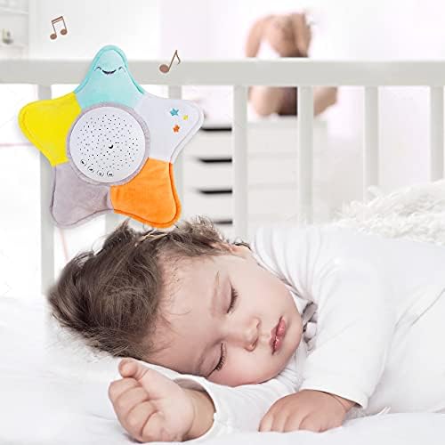 Baby Sleep Solet, umirujuća zvučna mašina Soft Star Stil sa projektorom i svetlošću Muzika, igračka