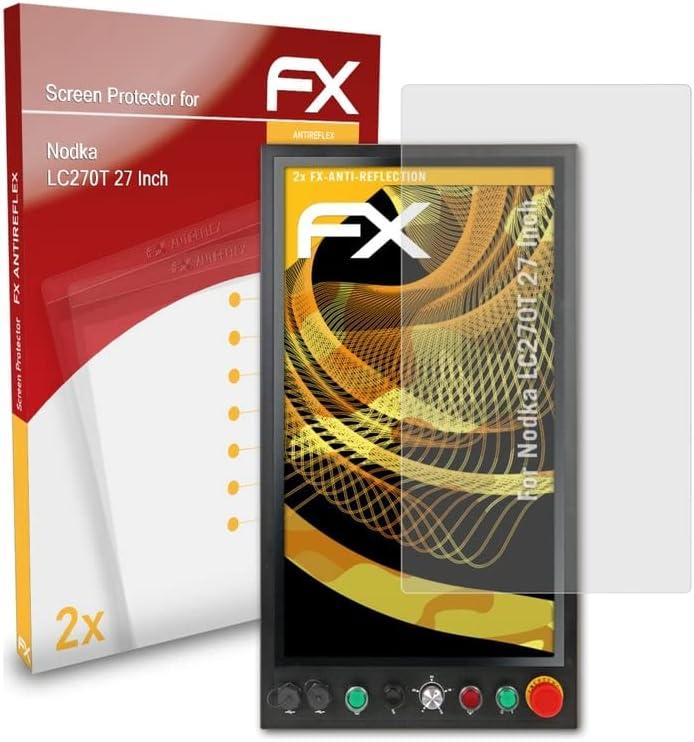 Atfolix zaštitnik ekrana kompatibilan sa Nodka LC270T 27-inčnim filmom za zaštitu ekrana, antirefleksnim i FX zaštitnim filmom koji apsorbira udarce