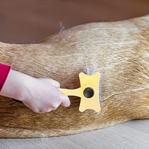 Oštri psi za kućne ljubimce Mačke četka za uklanjanje dlaka jedno dugme kontrola pet automatski plastični češalj žvakači pas