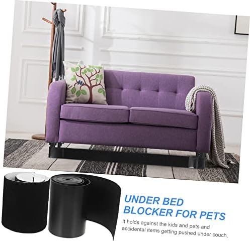 HOMOYOYO 1 set Igračke za pse za kauč blokatori namještaja Psi Sofa zadivljujuće kaiševe stvari čuvaju kućne ljubimce mačke barijera kreveta klizna gap crna pod pribor za presjek podesive igračke