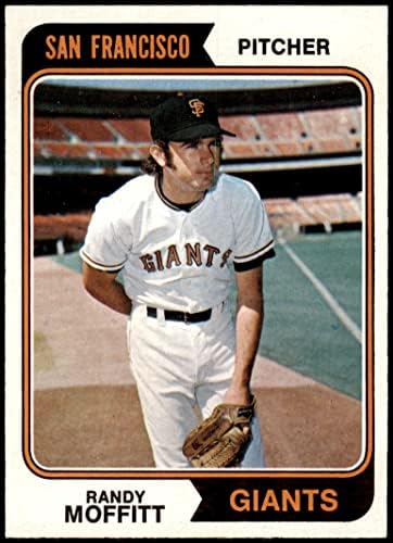 1974 FAPPS # 156 Randy Moffitt San Francisco Giants Nm / Mt Giants