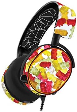 MightySkins koža kompatibilna sa SteelSeries Arctis 5 Gaming slušalicama - gumeni medvjedići | zaštitni, izdržljivi i jedinstveni Vinilni omotač / jednostavan za nanošenje, uklanjanje i promjenu stilova / proizvedeno u SAD-u