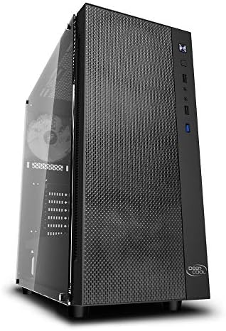 DeepCool Matrexx 55 Mesh Case ATX PC Gaming 0.6 MM SPCC sa 4 ventilatora 120mm RGB Rainbow adresabilni 5V dodajte prednji Panel Mesh & amp; bočni Panel od kaljenog stakla