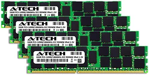 A-Tech 64GB komplet memorije Ram za Dell Precision T3610 - DDR3 1866MHz PC3-14900 ECC registrovani