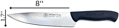 Sirbısa Chef Noževi - Super Sharp 8 Kuhinjski Nož, Turski Kuharski Nož Od Nehrđajućeg Čelika