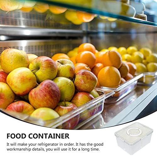 Cabilock kontejneri za začine plastična posuda za skladištenje hrane sa poklopcem i ručkom Furit jaja povrće hrana za skladištenje Organizator kutija sveža kutija za frižider sa kuhinjom