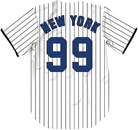 Tifiya New York 99 Stripes tiskani bejzbol dres NY bejzbol ekipne košulje za muškarce / žene / mlade