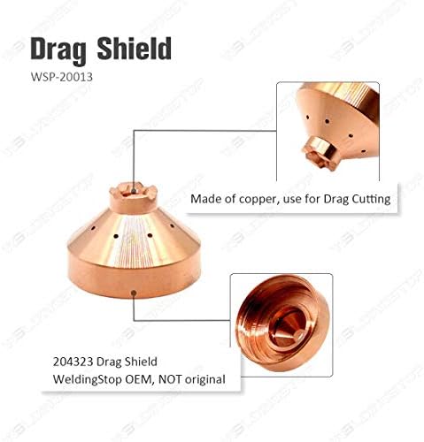 Zavarivanje Torch za rezanje plazmom elektroda 192047 Tip 204325 Shield CAP 204323 O-prsten 169232