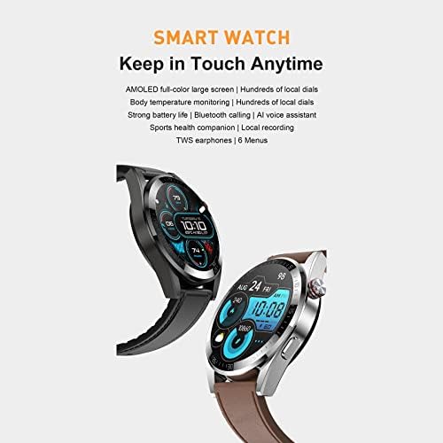 Pazi za ženu Smart Watch za žene Muškarci Vodootporni pametni sat s Bluetooth pozivom za Android i iOS telefone Aktivnost Tracke R s punim touc h zaslona za vrijeme spavanja