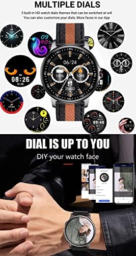Hoaiyo Smart Watch, 1.3 SmartWatch s pozivom / tekstu / otkucajem srca / SPO2 / SLEEP / kalorijski brojač, 3atm