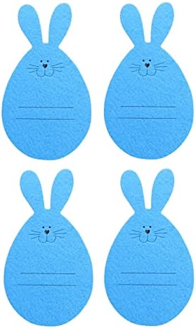 Mali kružni sto mat glava viljuška tri kompleta boja Uskršnja 4 torba Set Zec i pribor za jelo Head Bunny