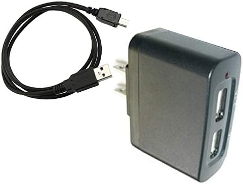 UpBright novi dvostruki USB Port AC/DC Adapter kompatibilan sa Garmin NUVI 30 40 50 3450 3490 2455 2475 2495 LM 2455lmt 2495LMT 2505 2405 GPS napajanjem kabl za kabl za kabl za kućni punjač za kućne baterije mrežni psu