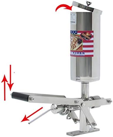 Lantao Instrument NP-25 komercijalni priručnik Spainish Churro/Profiterole/Jam Filler Mašina za punjenje peciva od nerđajućeg čelika 5l