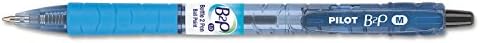 Pilot B2P boca-2-olovka reciklirana hemijska olovka, uvlačenje, srednje 1 mm, crvena mastila, prozirna plava