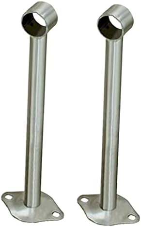 Baoblaze 4x 2x ormar za vješalica za vješalica nosač držača cijevi 25 mm