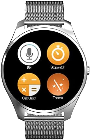 Informativna tehnologija Bean Fusion Smart Watch kompatibilan je s Android telefonima, srebrom sa nehrđajućim