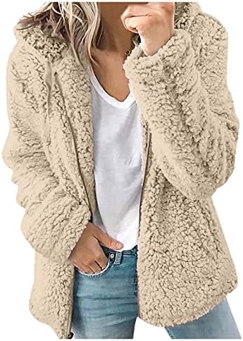 Szitop zimski kaputi za žene casual topli plišani kardigan dugih rukava Plus size runo jakne