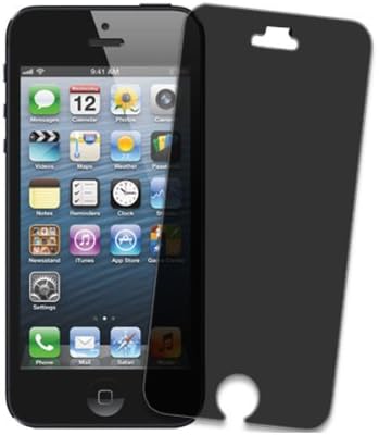 GummyCase Clear Transparent Tinted privatnost Anti-Spy zaštitnik ekrana poklopac Film za Apple iPhone 5/5S / 5C