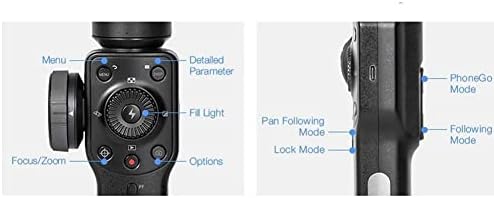 MXJCC 3-osni Gimbal stabilizator za Smartphone-lagani sklopivi telefon/Auto Inception Time-Lapse, ručni