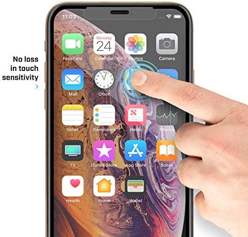 Tjelohranitelj-čisti 2 Rubni stakleni zaštitnik ekrana za Apple iPhone Xs / X, Ultra tanka Zaštita ekrana od kaljenog stakla od ivice do ivice