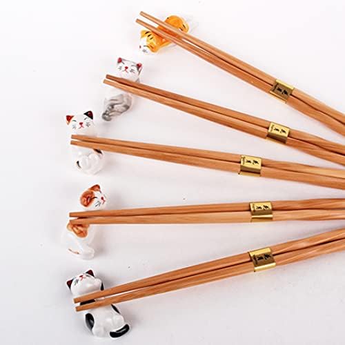 Sretna prodaja HSRST-mačka, japanski set štapića sa slatkim mačićem Maneki Neko Lucky Fortune mačke štapići