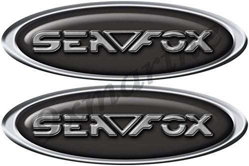 Dva Sea Fox Classic Ovalni set naljepnice / naljepnice