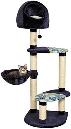 Srednji zapad kuće za kućne ljubimce CAT Tree | TOWER CAT Namještaj, 5-ratoborna mačka W / Sisal umotana podrška