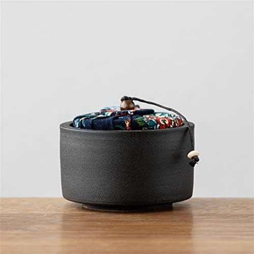 LEPSJGC lončarski lonac za čaj prijenosni zatvoreni keramički rezervoar kuhinjska kutija za začin kafe
