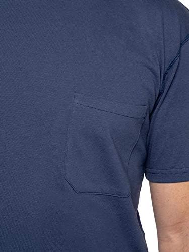 Muška majica Shield Shield Muške UPF 30+ Dri-BALANCE Džepne rukave, odjeću za uklanjanje grešaka