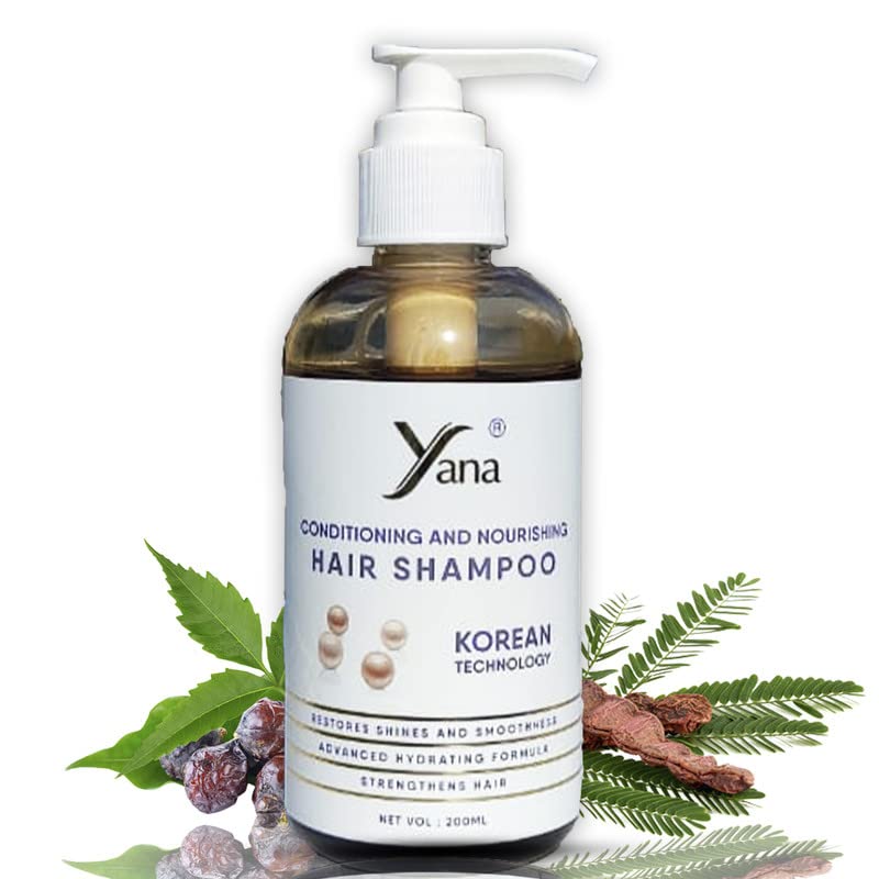 Yana šampon za kosu s korejskim tehnološkim biljnim šamponima i balzama za jesen za kosu