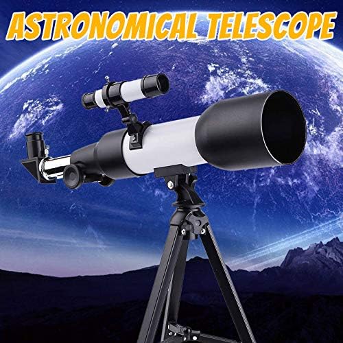 Faruta astronomski teleskop za odrasle djece, 70 mm otvor od otvora 300 mm astronomski teleskop sa stativom, širokokutni monokularni lunarni promatrački teleskop, jednostavan za upotrebu početnike za teleskopske poklone