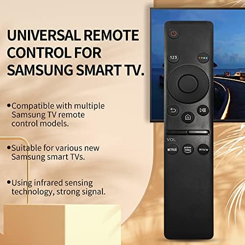 Univerzalni daljinski upravljač za Samsung TV, zamjenjivi kompatibilan za Samsung LED, LCD, HDTV, 3D serije TV daljinski upravljač
