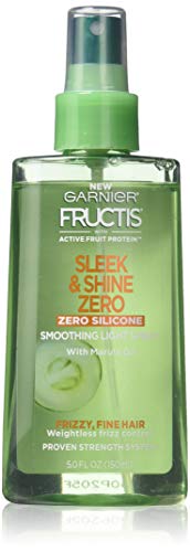 Garnier Fructis Sleek & Shine Zero Gladnjačko svjetlo Sprej svijetlo zelene, 5 fl oz