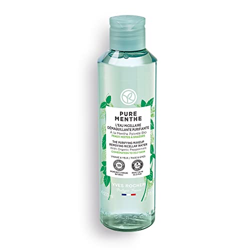 Yves Rocher Pure Menthe čišćenje šminke uklanjanje micelarne vode, 200 ml./ 6.7 Florida.oz.