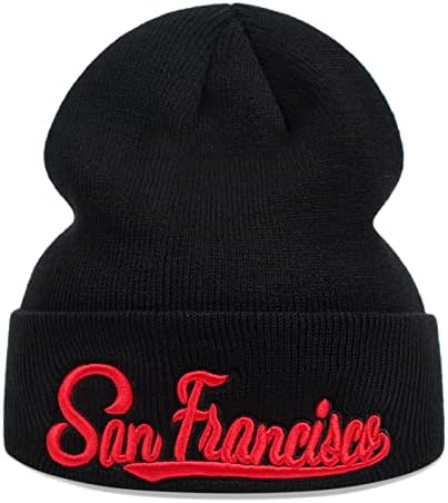Šešir za muškarce žene Los Angeles  Boston & nbsp;New York & nbsp;San Francisco & nbsp;Američki Gradski šeširi 3d kapa za vezenje