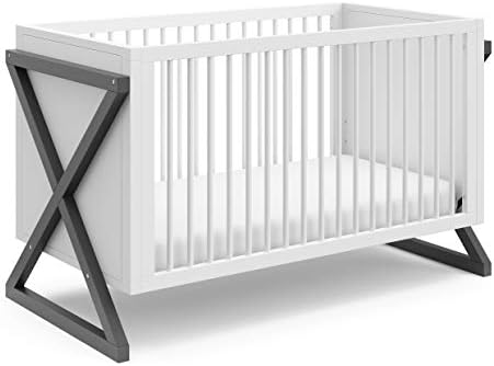 Storkcraft Equinox Toddler Bed-Greenguard Gold certificiran, uključuje šine za krevet za malu djecu, odgovara krevetiću standardne veličine i madracu za krevet za malu djecu