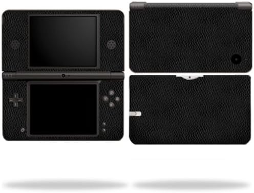 MightySkins koža kompatibilna sa Nintendo DSi XL naljepnicom za omotavanje kože crna koža