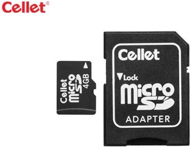 Cellet MicroSD 4GB memorijska kartica za UTstarcom PPC5050 telefon sa SD adapterom.
