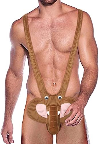 Muški donji veš seksi kratki seksi kratki G-string slon mankini donje rublje Erotični donje rublje
