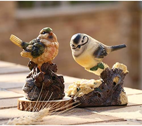 Generic 1pc Reses Birds ukras umjetnog ukrasa za ptice Dekorativni desktop Ornament Bird Adertment