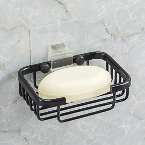 Bearstar 2-pakovanje metalnog sapuna sapun za sapun za kupaonicu kuhinja, bez bušenja zidnih, aluminijski legura
