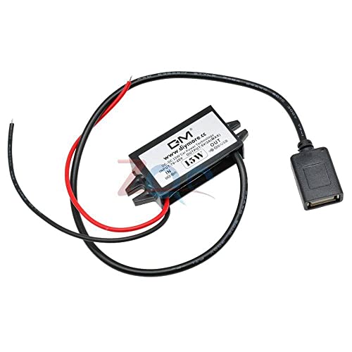 Femal USB izlaz DC-DC Regulator pretvarača 15w 12v do 5V 3A Max Silazni Buck Adapter za napajanje sa niskom toplotnom Auto zaštitom automobila