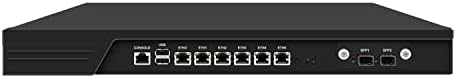 1U kabinet Firewall Appliance 10GB, VPN, mreža Rackmount, Intel Core i3 9100, HUNSN RJ16k, 6 x