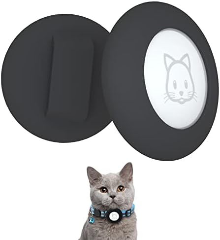2022 Airtag držač ovratnika za mačke, mali držač ovratnika za mačke kompatibilan sa Apple Airtag GPS Trackerom, 2pack Vodootporni poklopac kućišta za ovratnik za kućne ljubimce Mačke unutar 3/8 inča
