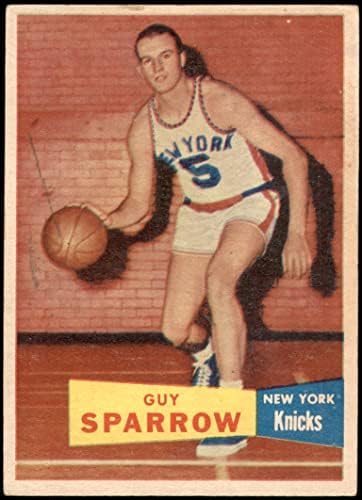 1957. topps 38 Momak Sparrow New York Knicks VG Knicks University of Detroit Mercy