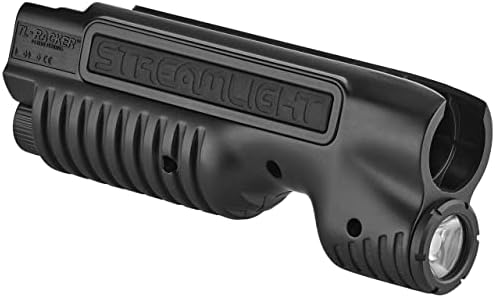 Streamlight 69601 TL-Racker 1000 lumen Forend svjetlo za Remington odabranih 870 modela sa CR123A litijumskim baterijama, crna, kutija