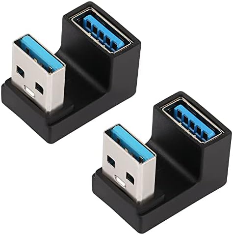 QIANRENON U-Shape USB 3.1 Adapter 180 stepeni USB a muški na ženski konektor spojnice 10Gbps