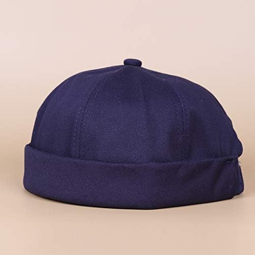 4ufit brasless mornar ribar vintage leon hat bez viziranja lubanja podesiva beanie kapa za muškarce i žene