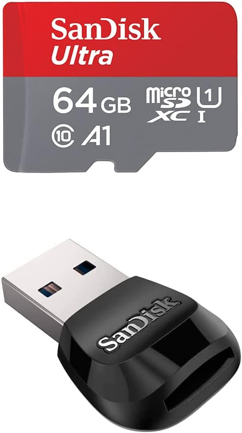 SanDisk 1TB Ultra microSDXC UHS – I memorijska kartica sa adapterom-do 150MB / s sa Sandisk MobileMate USB 3.0 čitač microSD kartica