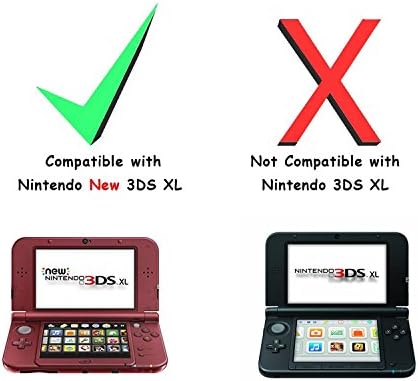Kompatibilan sa za novi 3DS XL/ll slučaj, Akwox Super Crystal Transparent zaštitni poklopac Slučaj za novi